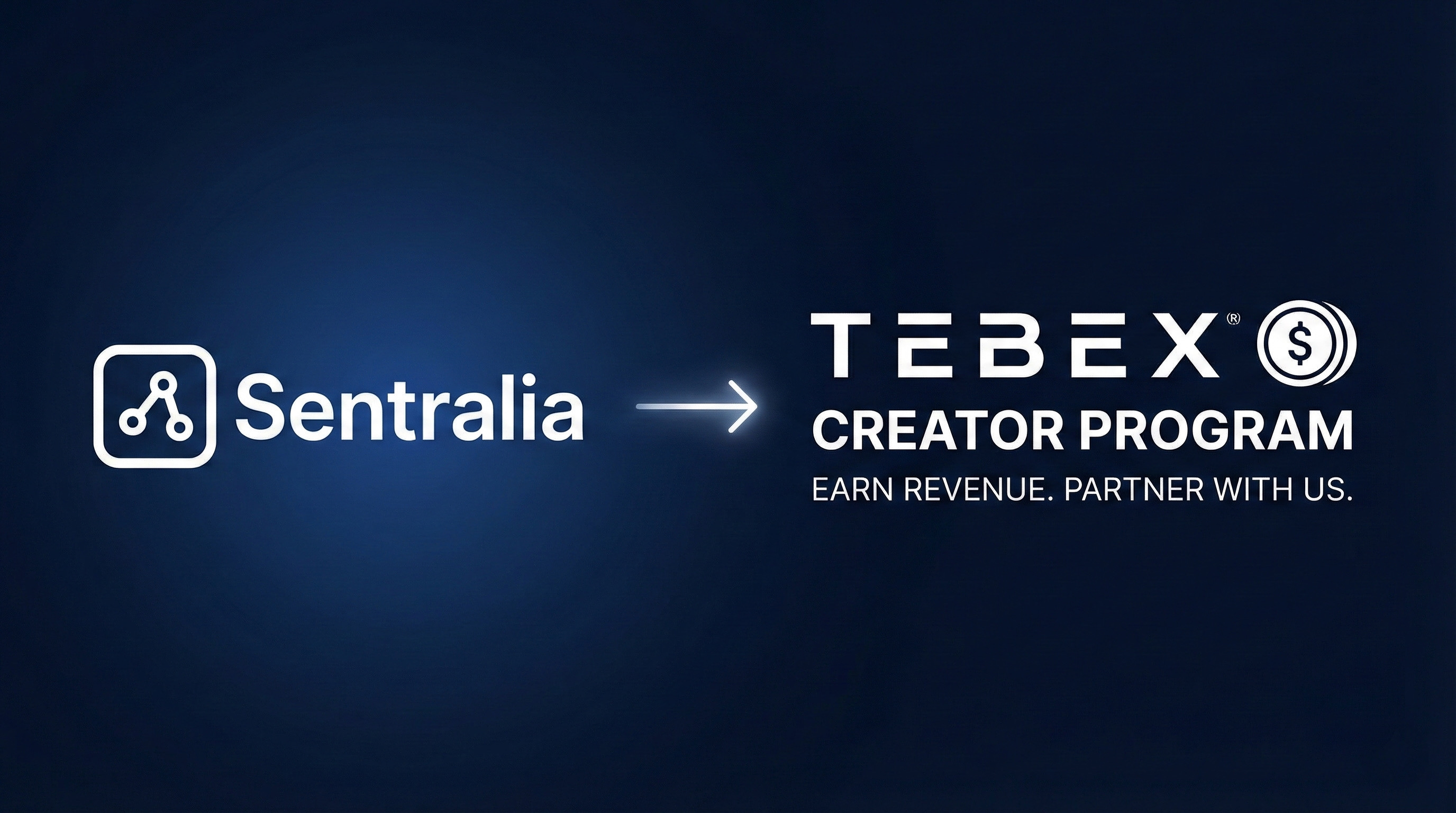 Sentralia x Tebex Creator Program Banner